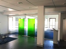 Стеклянные перегородки